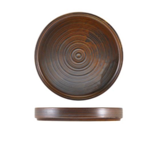 Terra Porcelain Rustic Copper Presentation Plate 20.5cm (6)