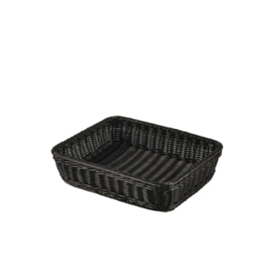 Polywicker Display Basket GN 1/2 Black