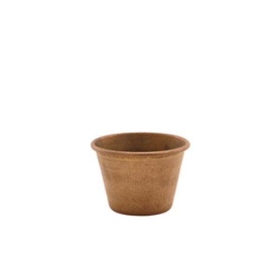 Genware Copper Vintage Steel Ramekin 71ml/2.5oz (24)