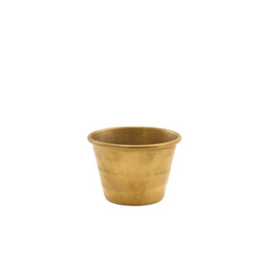 Genware Gold Vintage Steel Ramekin 71ml/2.5oz (24)