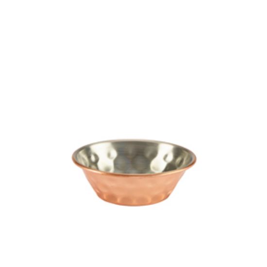 Genware Copper Plated Hammered Ramekin 43ml/1.5oz (24)