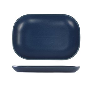 Terra Stoneware Antigo Denim Rectangular Plate 24 X 16.5cm (12)