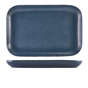 Terra Stoneware Antigo Denim Rectangular Plate 34.5 X 23.5cm (6)