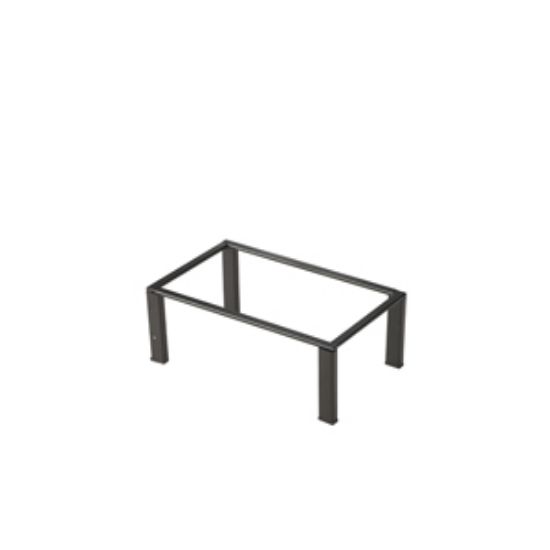 Black GN Buffet Riser GN 1/4 10cm (H)