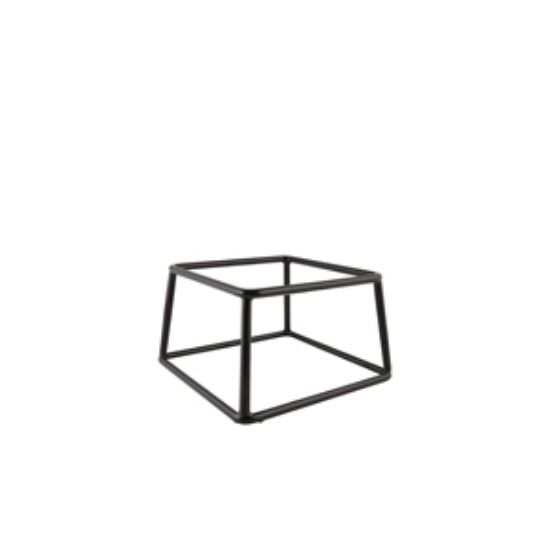 Genware Black Anti-Slip Buffet Riser 18 X 10cm