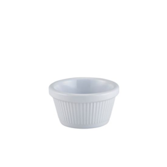 Ramekin 2oz Fluted White (24)