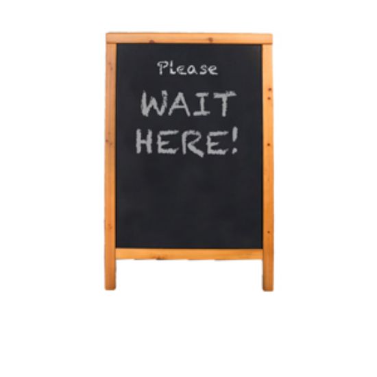 Duplo A-Board 55x85cm Teak