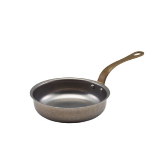 Genware Vintage Steel Mini Fry Pan 13.5 X 3.75cm (6)