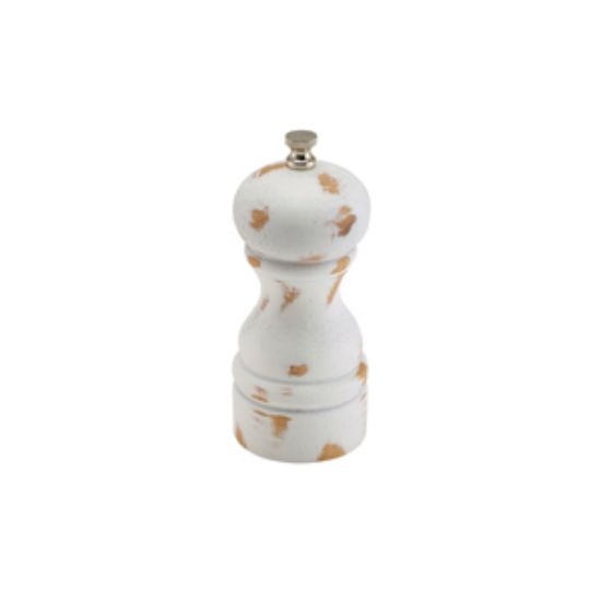 White Wash Salt/Pepper Grinder 13cm