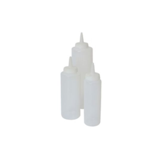 Genware Squeeze Bottle Clear 8oz/23cl (6)