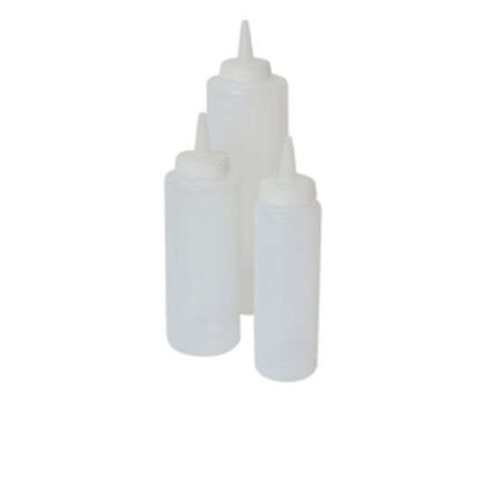 Genware Squeeze Bottle Clear 24oz/71cl (6)