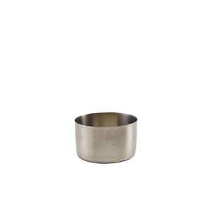Genware Stainless Steel Straight Sided Dish 8cm (12)
