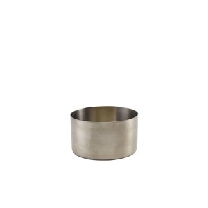 Genware Stainless Steel Straight Sided Dish 9cm (12)
