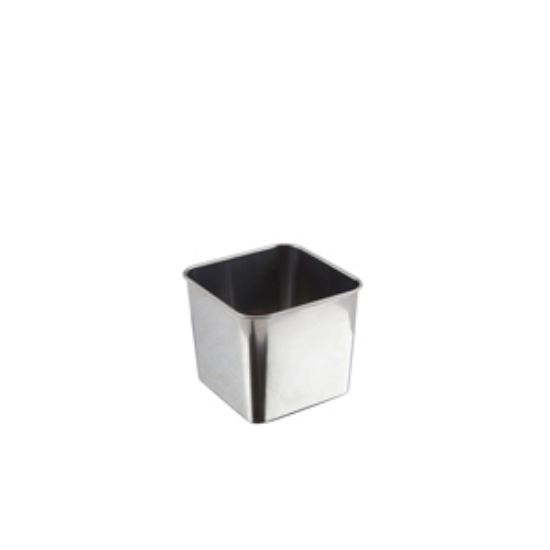 Stainless Steel Square Tub 8 X 8 X 6cm (12)