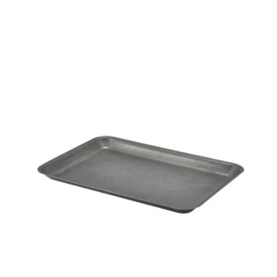 Genware Vintage Steel Tray 31.5 X 21.5cm