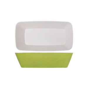 Lime Green Seville Melamine GN1/3 Deep Dish 32.5 X 17.6 X 8cm