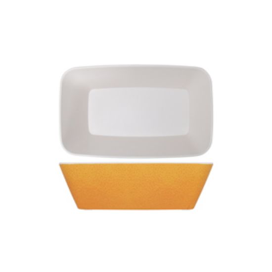 Orange Seville Melamine GN1/4 Deep Dish 26.5 X 16.2 X 8cm