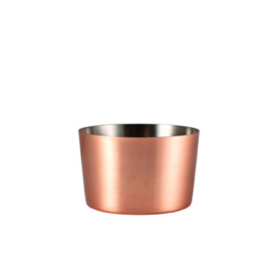 Genware Copper Plated Mini Serving Cup 8 X 5cm 8.1oz (12)