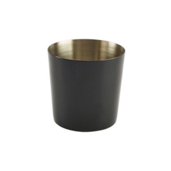 Black Stainless Steel Serving Cup 8.5 X 8.5cm (12)