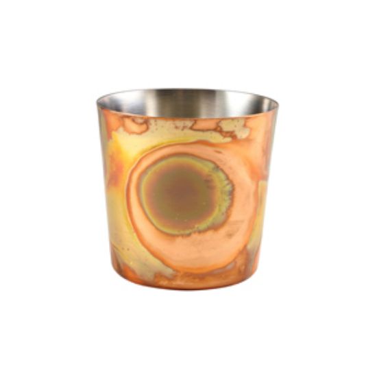 Genware Burnt Serving Cup 8.5 X 8.5cm 14.8oz (12)
