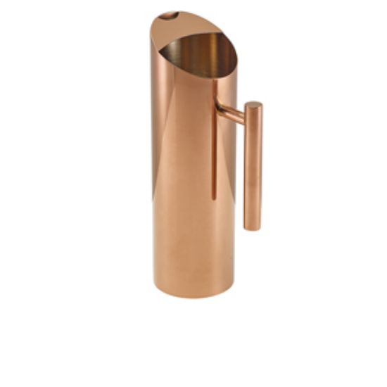 Genware Copper Water Jug 1.2l/42.25oz