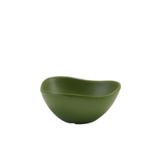 Genware Green Melamine Triangular Ramekin 2oz (24)