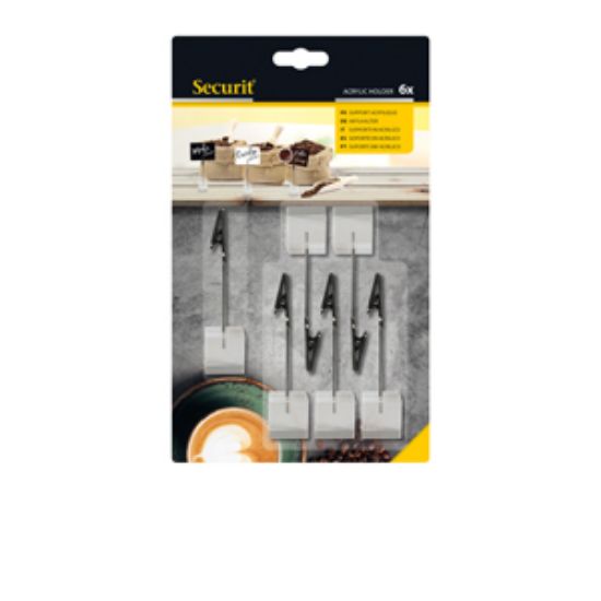 Acrylic Tag Holders (Set Of 6pcs)