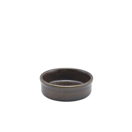 Terra Porcelain Black Tapas Dish 10cm (12)
