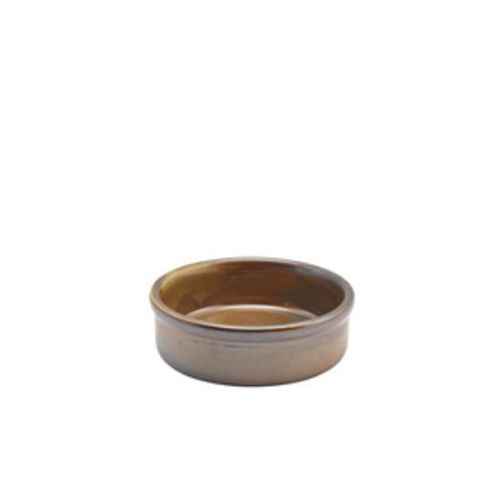 Terra Porcelain Rustic Copper Tapas Dish 10cm (12)