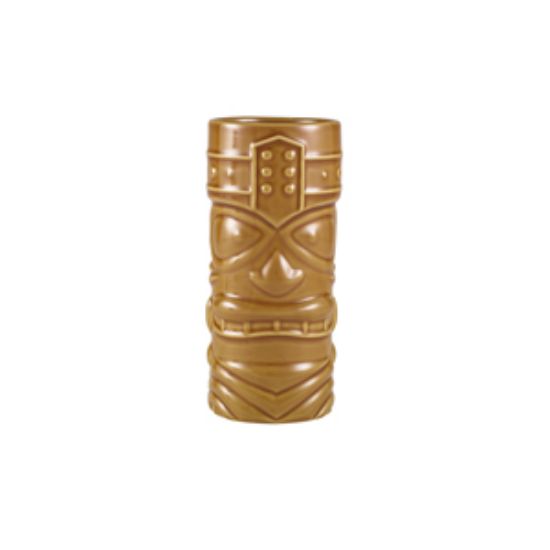 Genware Brown Tiki Mug 40cl/14oz (4)