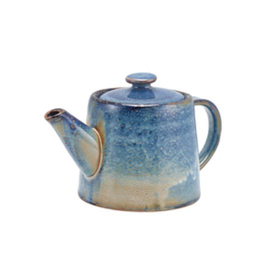 Terra Porcelain Aqua Blue Teapot 50cl/17.6oz (6)
