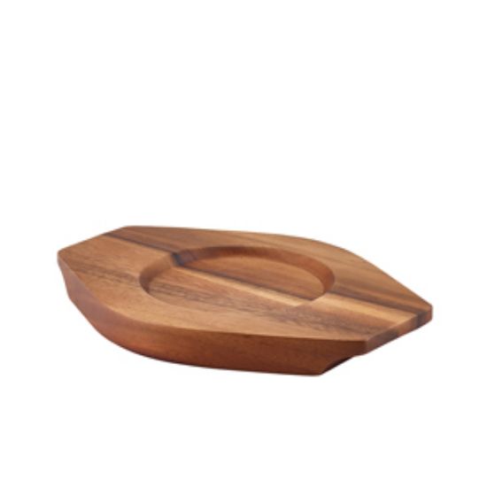 Genware Acacia Wood Trivet For C175