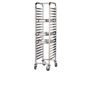 St/St. Gastronorm 1/1 Trolley 20 Shelves