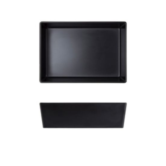 Black Tokyo Melamine Salad Box 20.5 X 14.5 X 6cm (6)