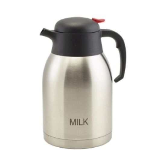 Milk Inscribed St/St Vacuum Jug 2.0l