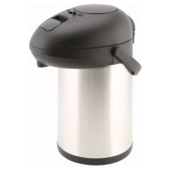St/St Unbreakable Vacuum Pump Pot 2.5l