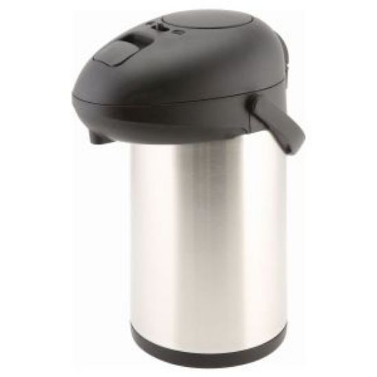 St/St Unbreakable Vacuum Pump Pot 3.5l