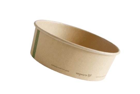 PACK OF 50 PLA-LINED KRAFT PAPER FOOD BOWL 26OZ