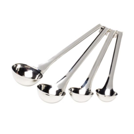 S/St 4"" Wide Neck Ladle 10cm/250ml