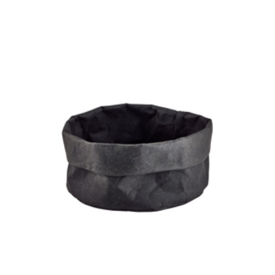Black Washable Paper Bag 20diax14cm(H)