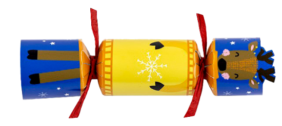 2025 Fun Santa Activity 7" Christmas Cracker Recyclable No Snap (Case Of 50)