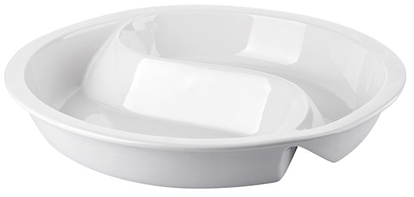 C88691 2 DIV CERAMIC INSERT FOR INDUCTION CHAFER