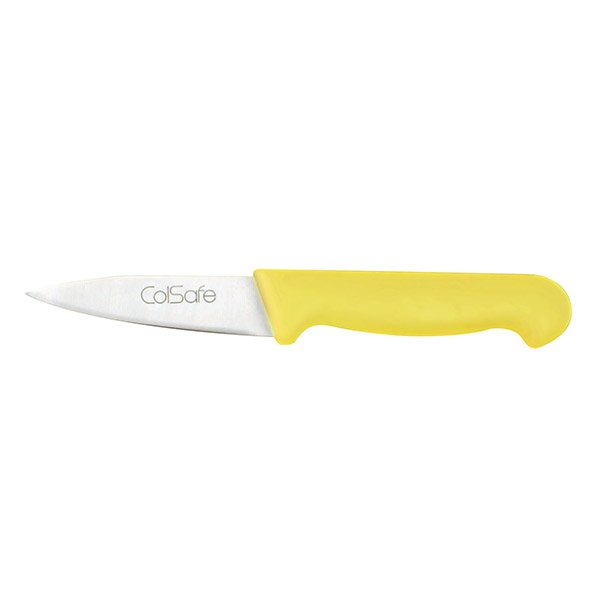 940Y YYELLOW HANDLE PARING KNIFE 8CM