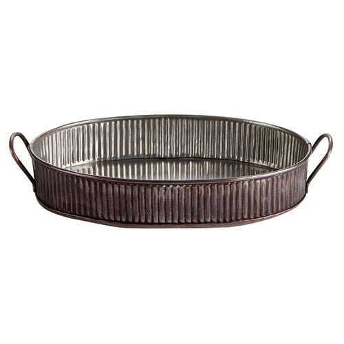 CB66557 SERVING TRAY ANTIQUE COPPER (6)