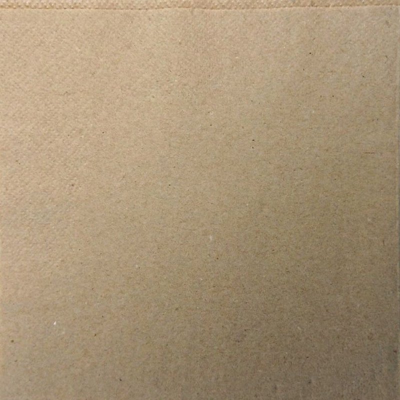 PACK OF 125 NAPKIN LUNCH 32CM X 32CM 100% RECYCLED KRAFT BROWN 2PLY *P