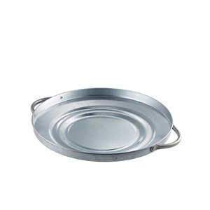 GALVANISED STEEL BIN LID FOR SHARING 24.5cm *P
