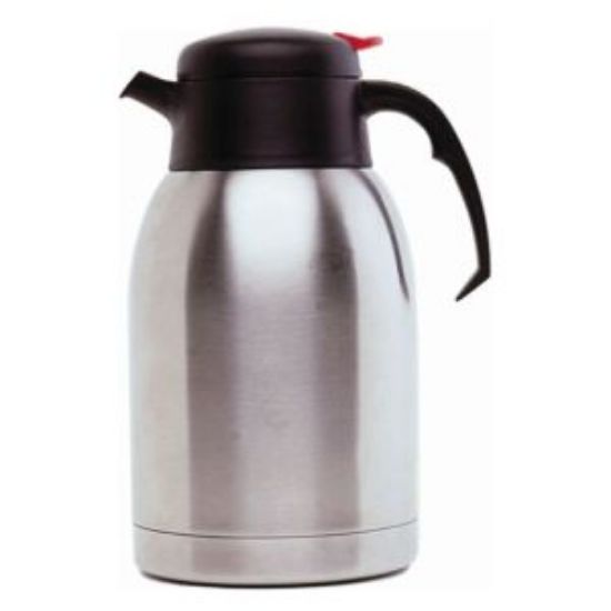St/St Vacuum Push Button Jug 2.0l