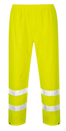 Waterproof Contractor Trousers Yellow Medium