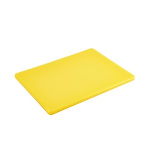 GENWARE YELLOW LOW DENSITY CHOPPING BOARD 18 X 12 X 0.5"" *P