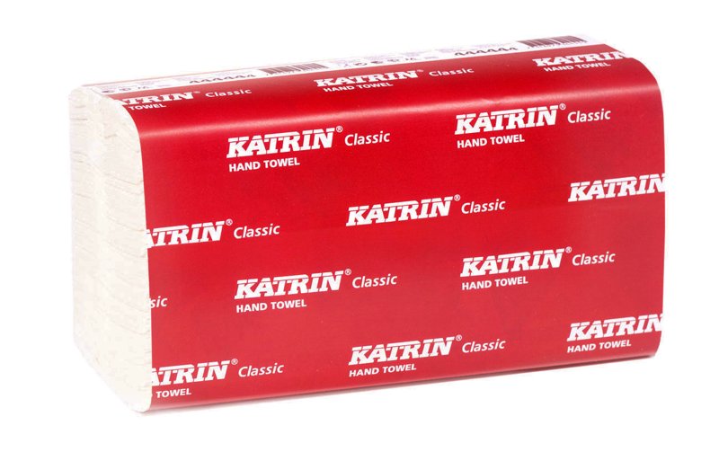 KATRIN CLASSIC NON STOP NARROW M2 HAND TOWEL WHITE 2PLY (2025) *S